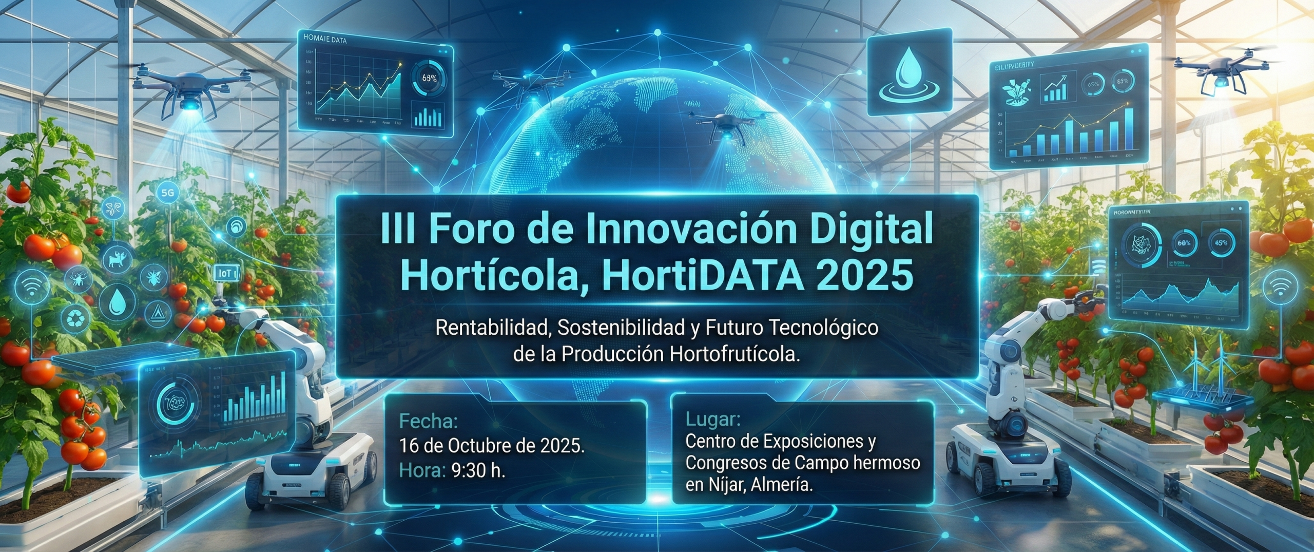 III Foro de Innovación Digital Hortícola, HortiDATA